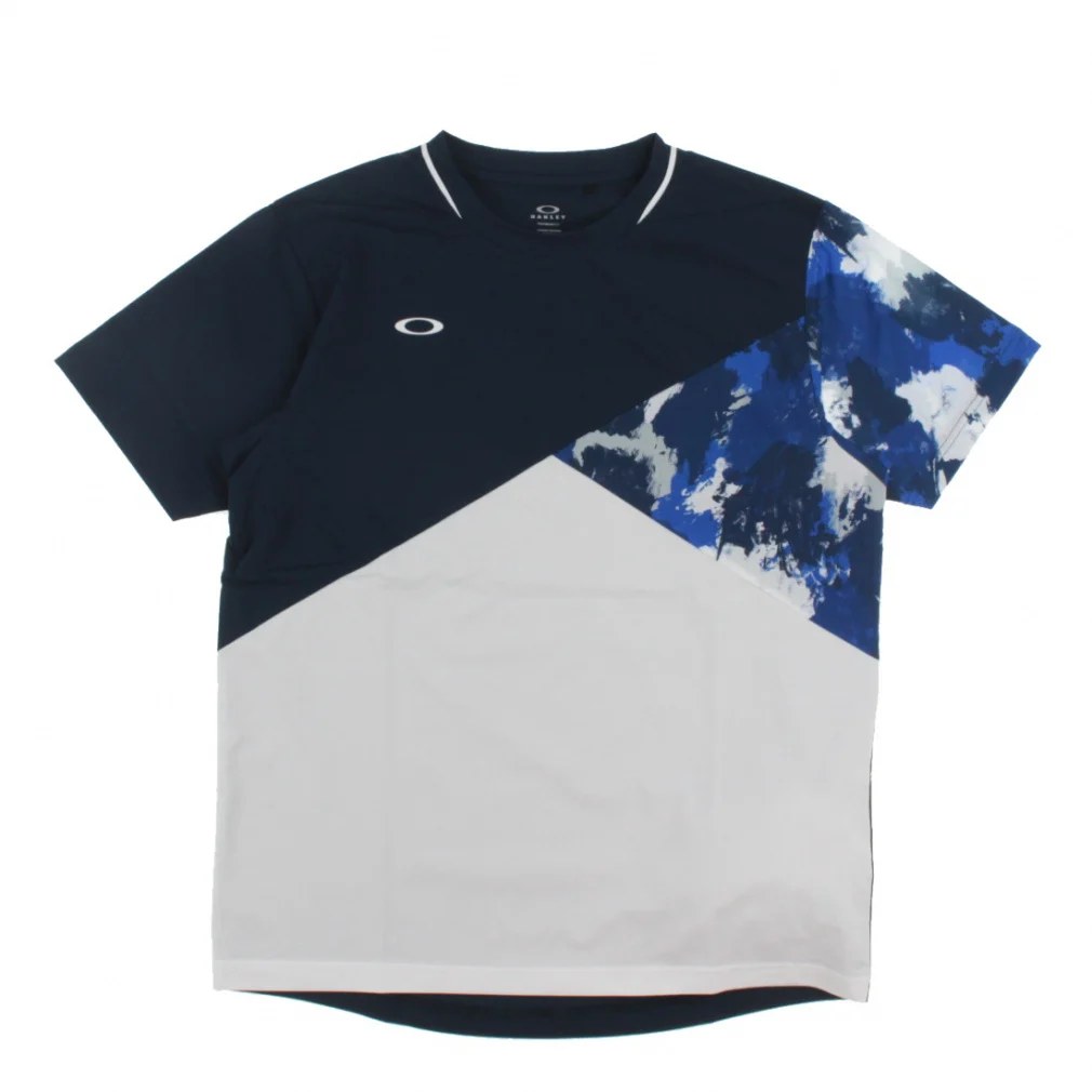 SLANT BLOCKING SS TEE 13.0 斜紋拼接短袖T恤