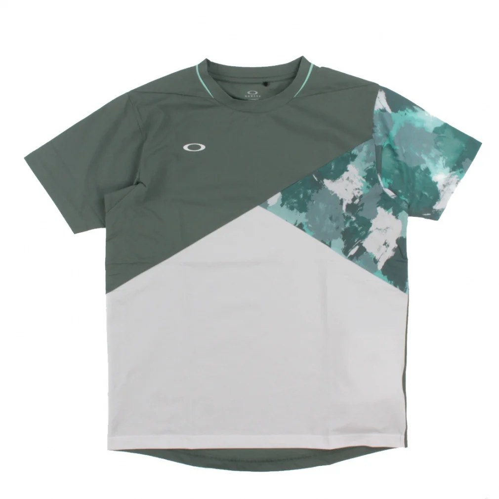SLANT BLOCKING SS TEE 13.0 斜紋拼接短袖T恤