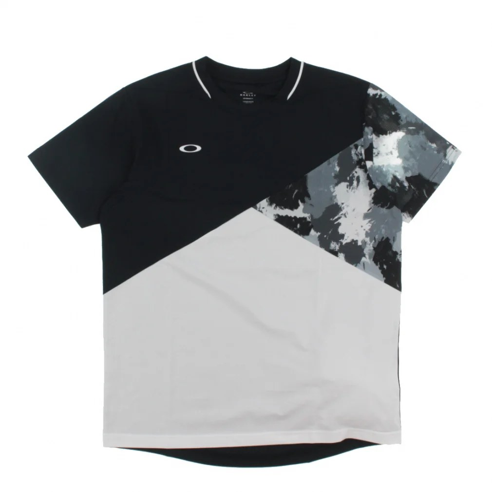 SLANT BLOCKING SS TEE 13.0 斜紋拼接短袖T恤