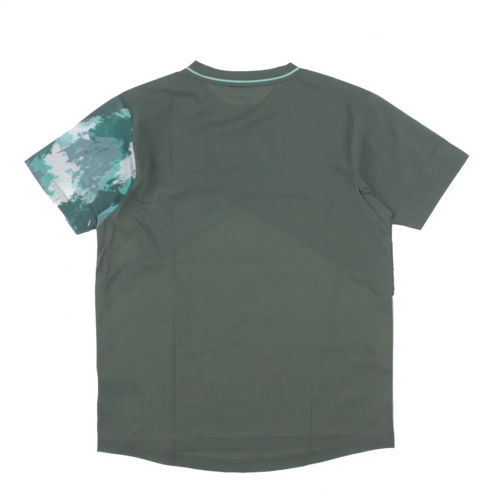 SLANT BLOCKING SS TEE 13.0 斜紋拼接短袖T恤