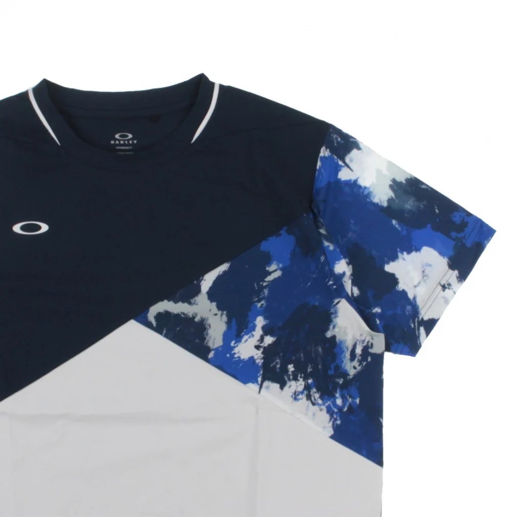 SLANT BLOCKING SS TEE 13.0 斜紋拼接短袖T恤