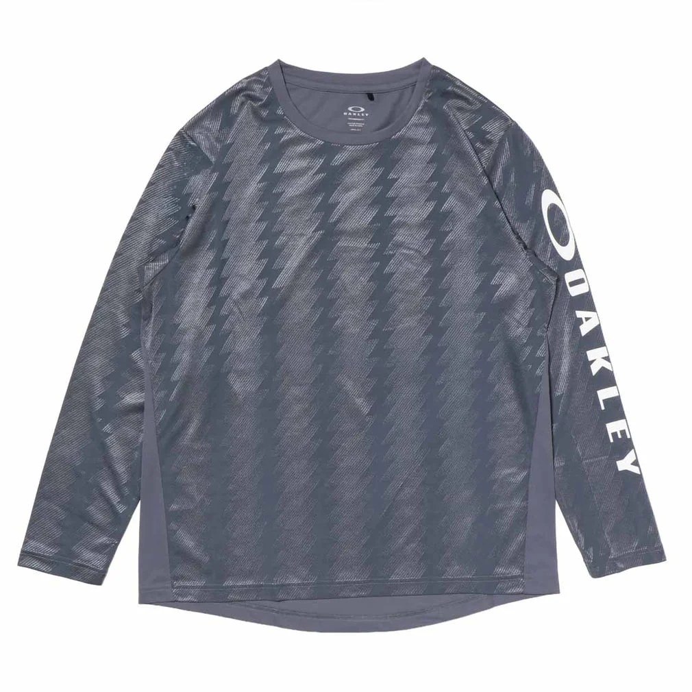 SLANT LOGO PRINT L/S TEE 14.0 斜紋LOGO印花長袖T恤