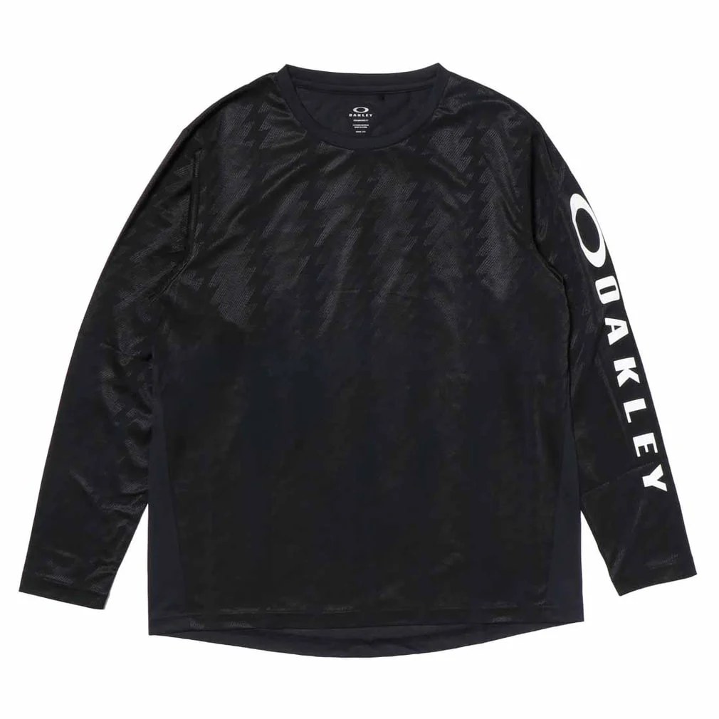 SLANT LOGO PRINT L/S TEE 14.0 斜紋LOGO印花長袖T恤