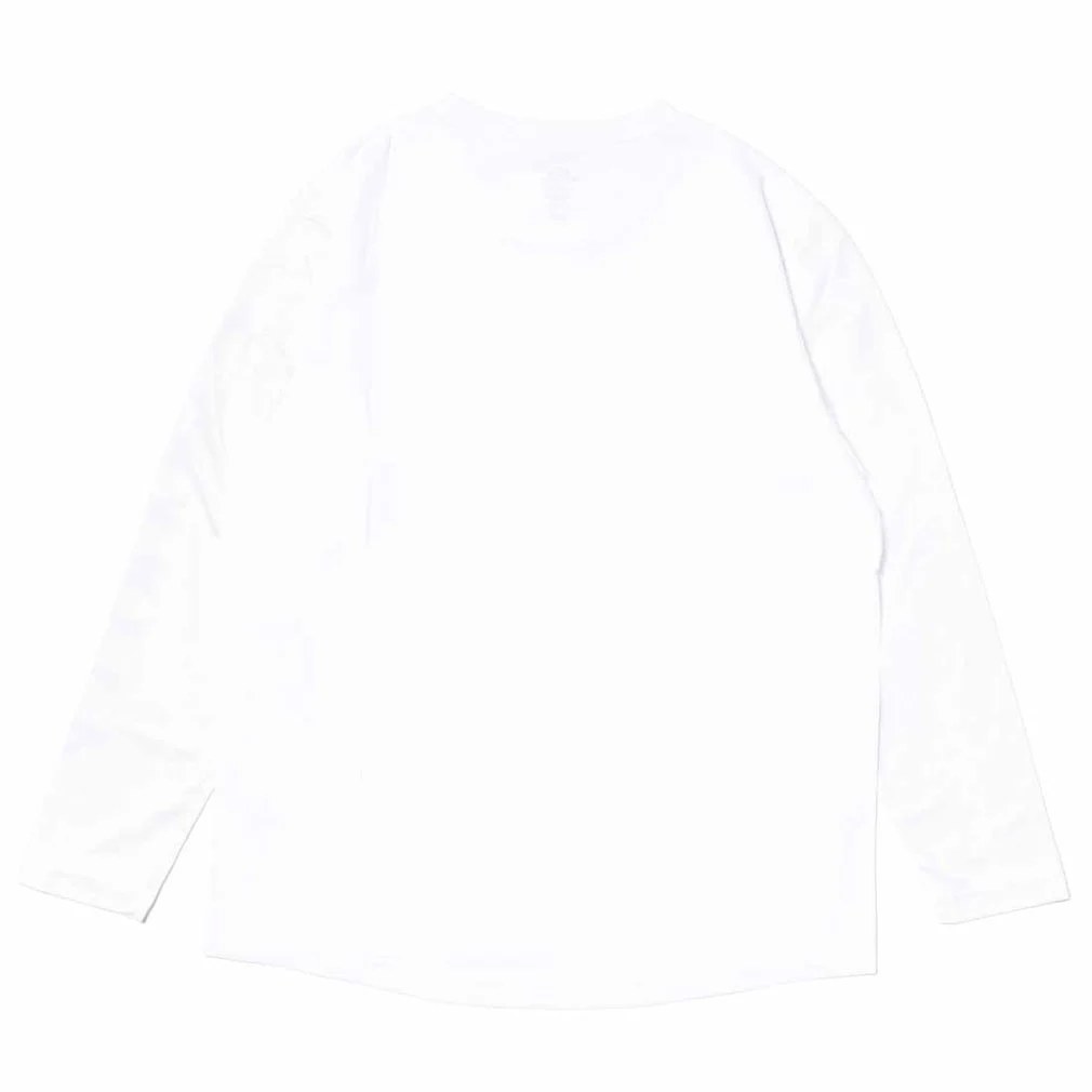 SLANT LOGO PRINT L/S TEE 14.0 斜紋LOGO印花長袖T恤