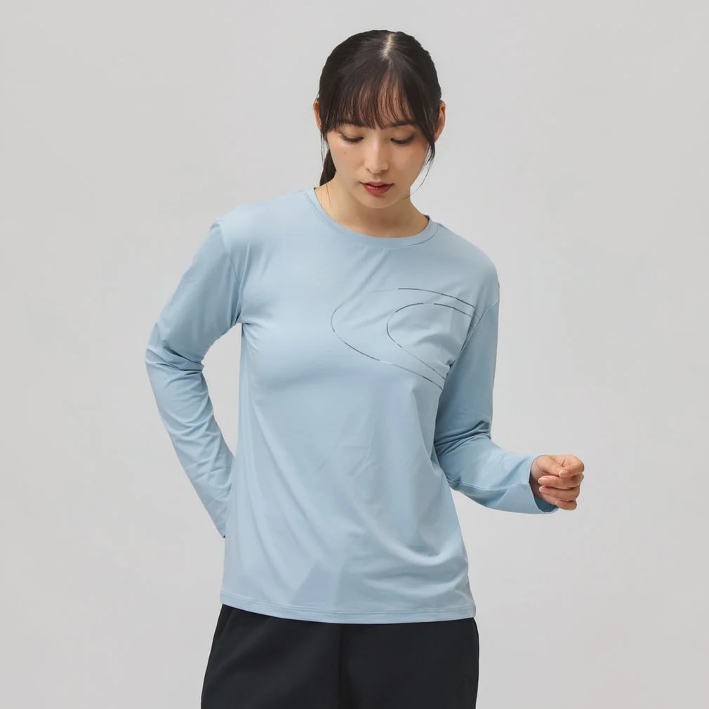 RADIANT ELLIPSE L/S TEE 12.0 女生長袖T恤