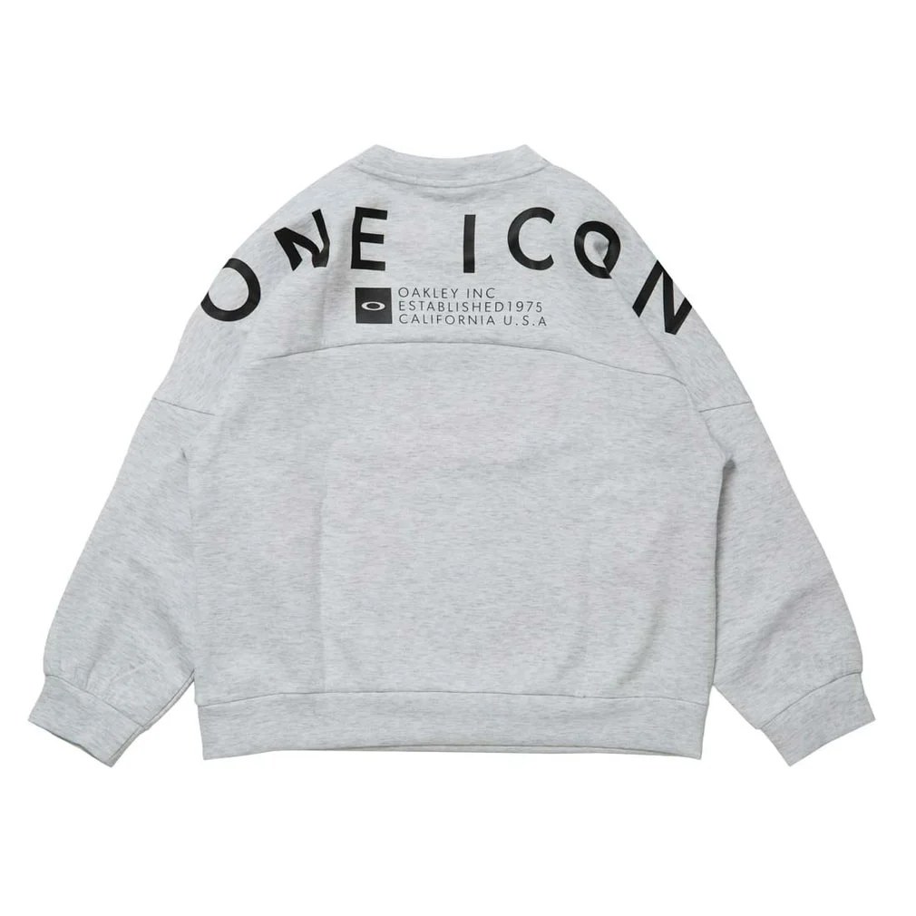 YTR QD FLEECE ONE ICON CREW 12.0 兒童排汗抓絨圓領大學T