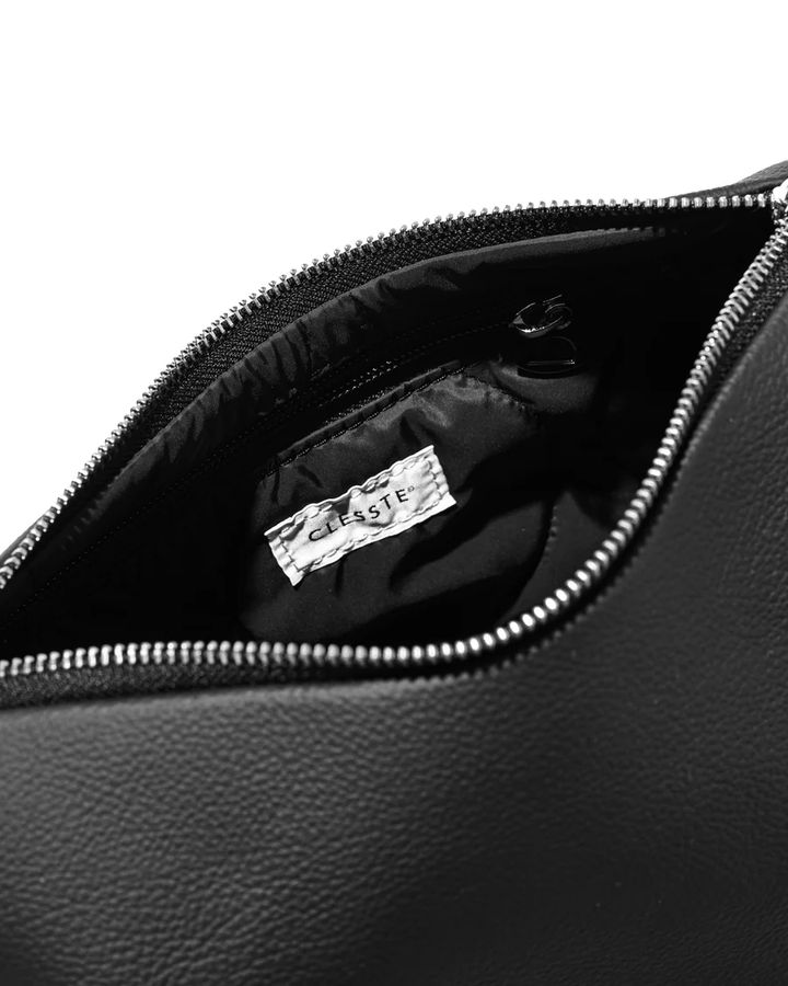 GRAIN LEATHER DAYOFF BAG MINI (BLACK)