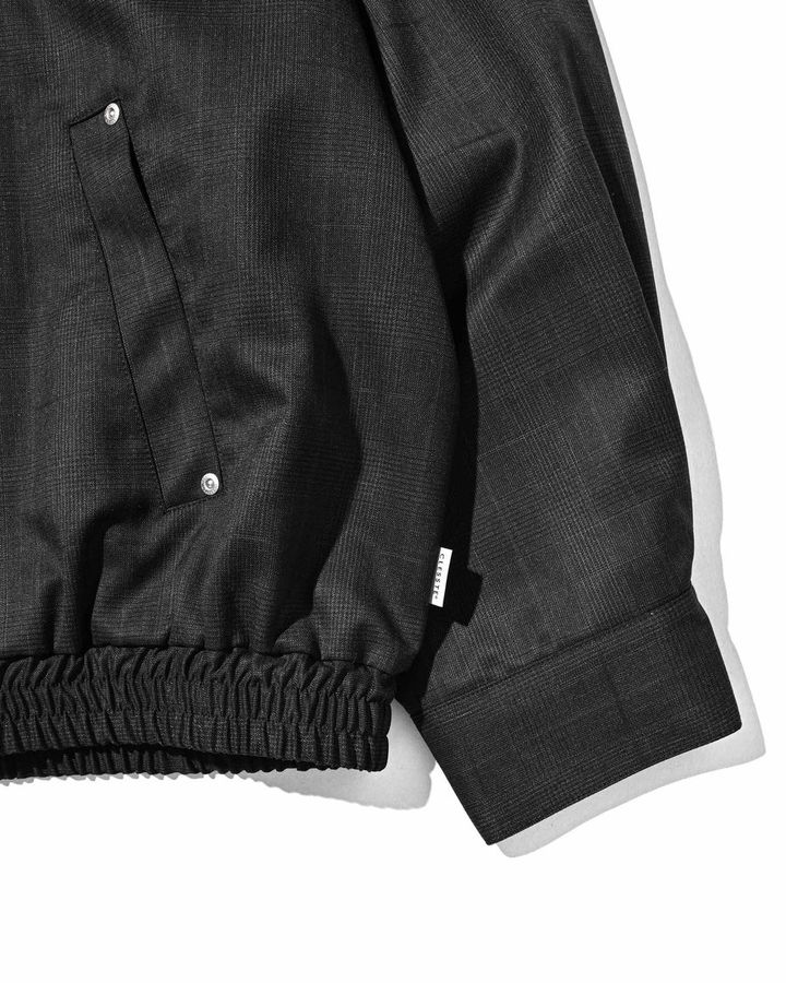 WOOL GLEN PLAID CITY UTILITY JACKET (GRAY)